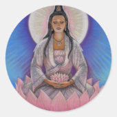 Kuan Yin Sticker (Voorkant)