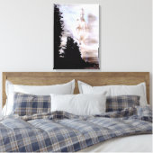 Kuan Yin verpakt Canvas Afdruk (Insitu (Slaapkamer))