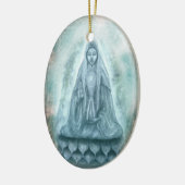 Kuan Yin-versiering Keramisch Ornament (Links)