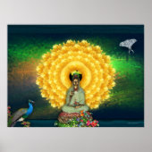Kuan Yin Wall Tapestry Poster (Voorkant)