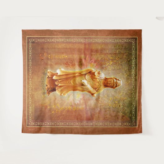Kuan Yin Wandkleed (Voorkant (horizontaal))