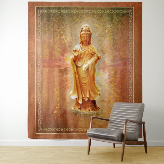 Kuan Yin Wandkleed (In situ)
