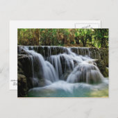 Kuang Si-Herfsten, Laos Briefkaart (Voorkant / Achterkant)