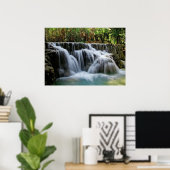 Kuang Si-Herfsten, Laos Poster (Thuiskantoor)