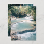 Kuang Si Herfsten - Luang Prabang - Laos Briefkaart (Voorkant / Achterkant)