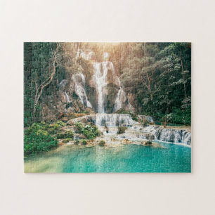 Kuang Si Herfsten  Luang Prabang Legpuzzel