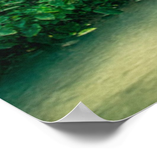 Kuang Si Herfsten| Luang Prabang Poster (Hoek)