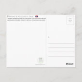 Kuang Si watervallen, Laos Briefkaart (Achterkant)