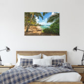 Kuau Cove Beach | Maui, Hawaii Canvas Afdruk (Insitu (Slaapkamer))