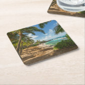 Kuau Cove Beach | Maui, Hawaii Kartonnen Onderzetters (Schuin)