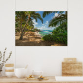 Kuau Cove Beach | Maui, Hawaii Poster (Keuken)