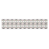 Kuba Cloth Motif Print Table Runner Korte Tafelloper (Horizontaal)