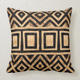 Kuba Cloth Pattern Square Pillow Kussen