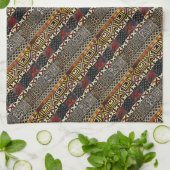 Kuba Cloth tafelkleed Theedoek (Gevouwen)