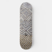 Kuba Geometric | Persoonlijk Skateboard (Voorkant)