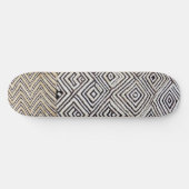 Kuba geometrisch | persoonlijk skateboard (Horizontaal)