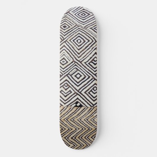 Kuba geometrisch | persoonlijk skateboard (Voorkant)