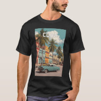 Kuba Illustratie Reis Kunst Vintage