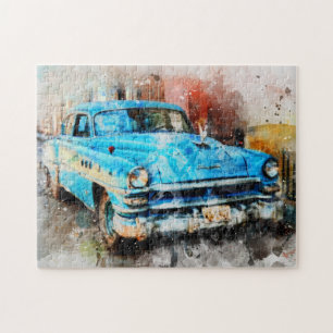 Kuba - Oldtimer Legpuzzel