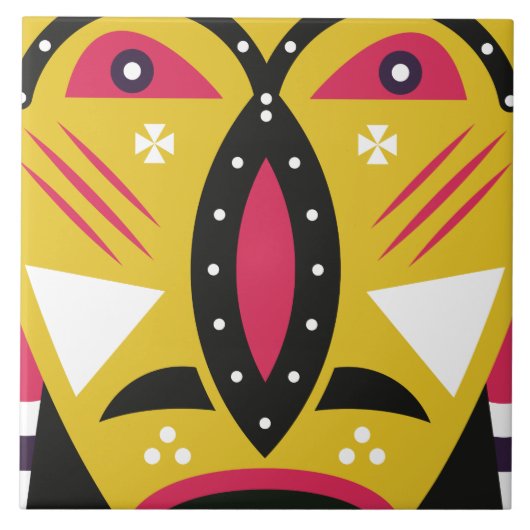 kuba-stam tegeltje (Voorkant)