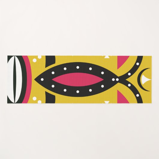 kuba-stam yogamat (Voorkant (horizontaal))