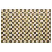 Kuba Style Pattern 071019 (02) - B&W on Gold Stof (Yard (91,4 cm))
