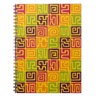 Kuba Style Pattern 071019 - Kleuren Notitieboek