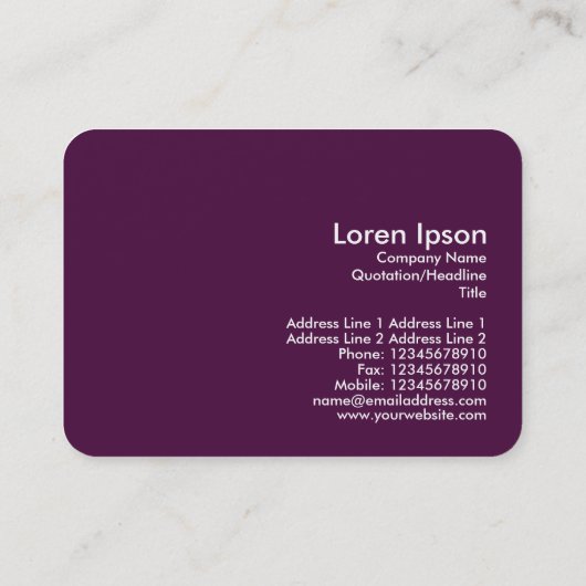 Kuba Style Pattern 071019 - Kleuren Visitekaartje (Achterkant)