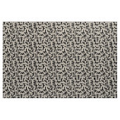 Kuba Style Pattern 121019 - zwart op wit Stof (Yard (91,4 cm))
