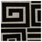 Kuba Style Pattern 280922 - zwart Stof (Close Up)