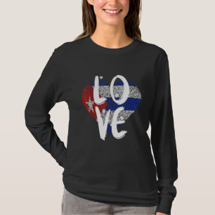 Kuba Vlag Cubaan   Cubaanse Trots T-shirt