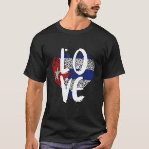 Kuba Vlag Cubaans   Cubaanse Trots T-shirt