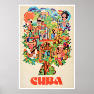 Kubaanse Kunst Cuba Reisposter Havana Print