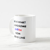 Kubaanse moeder, geweldig koffiemok (Voorkant links)