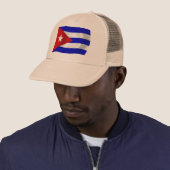 Kubaanse Vlag Hoed Trucker Pet (In situ)