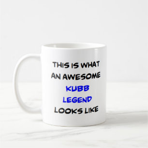 kubb legende , geweldige koffie - mok