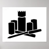 Kubb Poster (Voorkant)