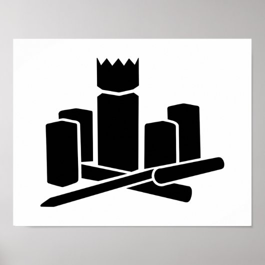 Kubb Poster (Voorkant)