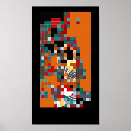KUBEZ - Abstract Poster (Voorkant)