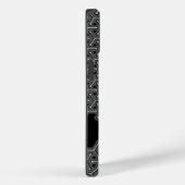 Kubieke grijze zwarte gevarieerde maataanduiding Case-Mate iPhone case (Achterkant / Rechts)