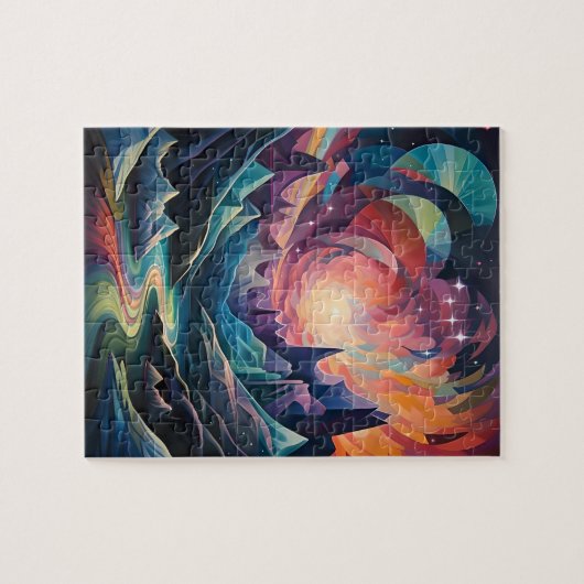 Kubisme 02 legpuzzel (Horizontaal)