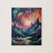 Kubisme 02 legpuzzel (Verticaal)