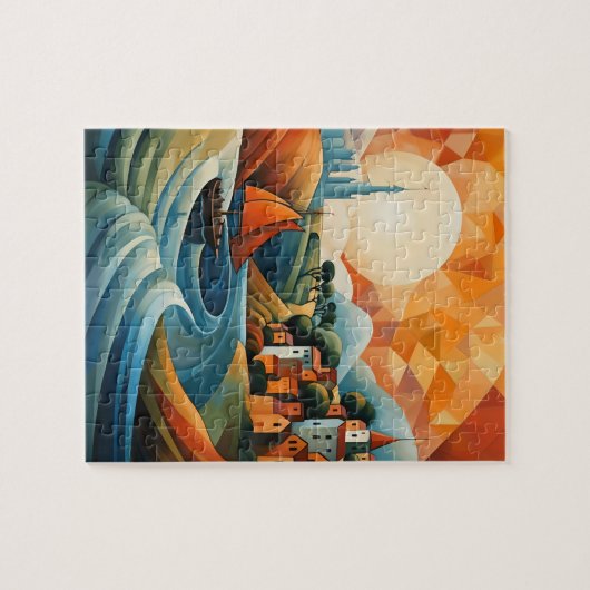 Kubisme 03 legpuzzel (Horizontaal)