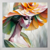 Kubisme, Abstract, Modern, Poster, Art Poster (Voorkant)