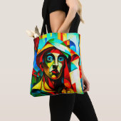 kubisme-Canvas tas (Dichtbij)