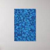 Kubisme Patroon Abstract Canvas Kunst (Voorkant)