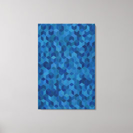 Kubisme Patroon Abstract Canvas Kunst