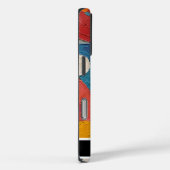  kubist blokkeert telefoon Hoesje (Achterkant / Rechts)