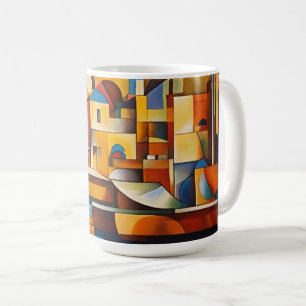 "Kubist Sydney Opera House Mok" Koffiemok