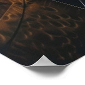 Kubistisch Abstract Portret Poster (Hoek)